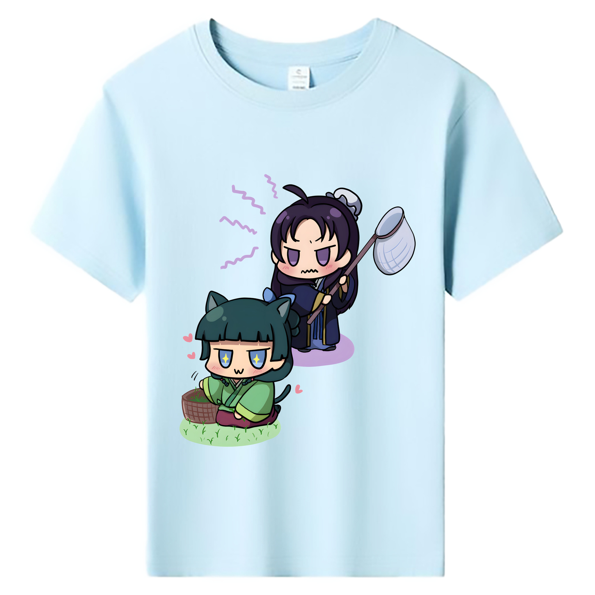 （画像用） 薬屋のひとりごと The Apothecary Diaries 綿100％キッズTシャツ（フロントプリント）